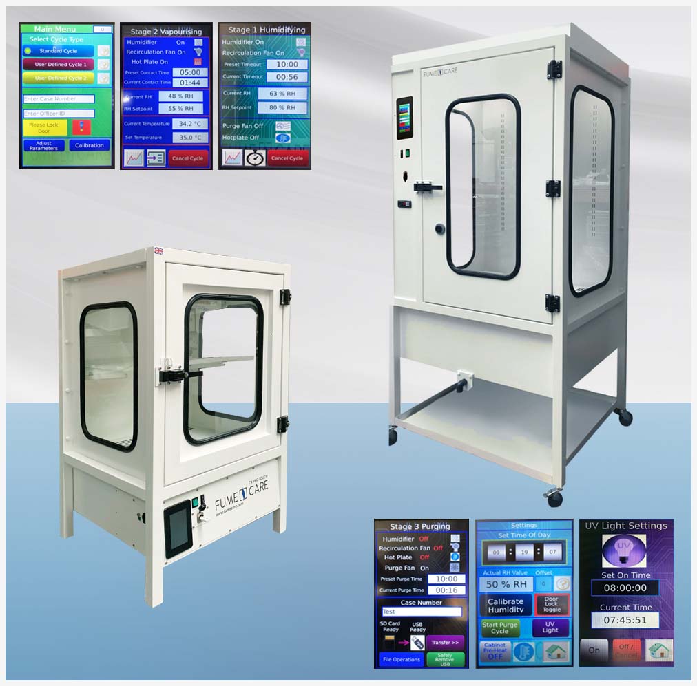 Forensic Cyanoacrylate PRO Fuming Chambers