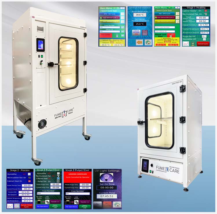 NIN-PRO Forensic Fingerprint Development Chamber